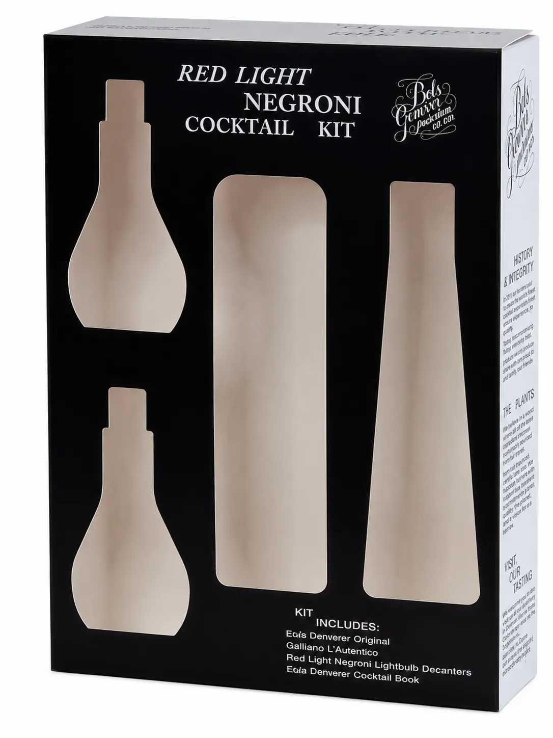 Cocktail beverage bottle paperboard packaging