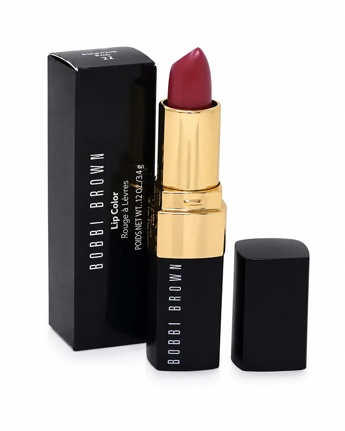 Lipstick product with matching paper box packaging