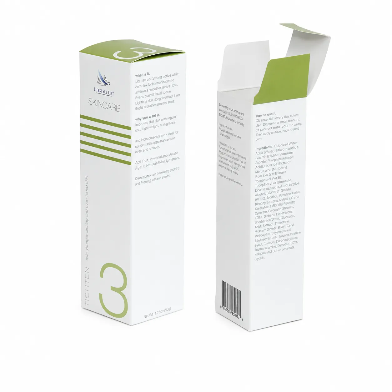 Makeup product paper box packaging