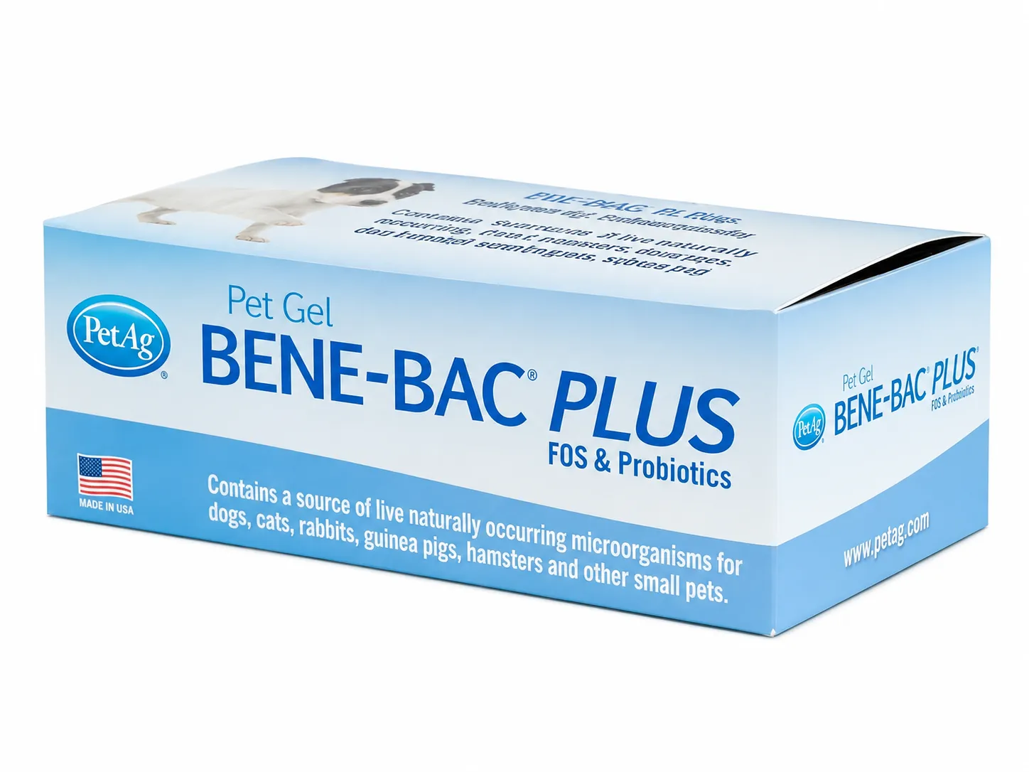 Pet gel paperboard packaging box
