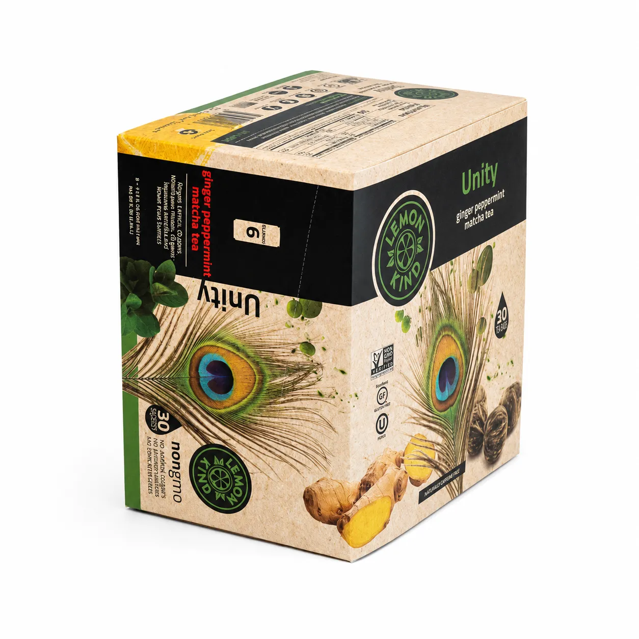 Printed tea paper box packaging