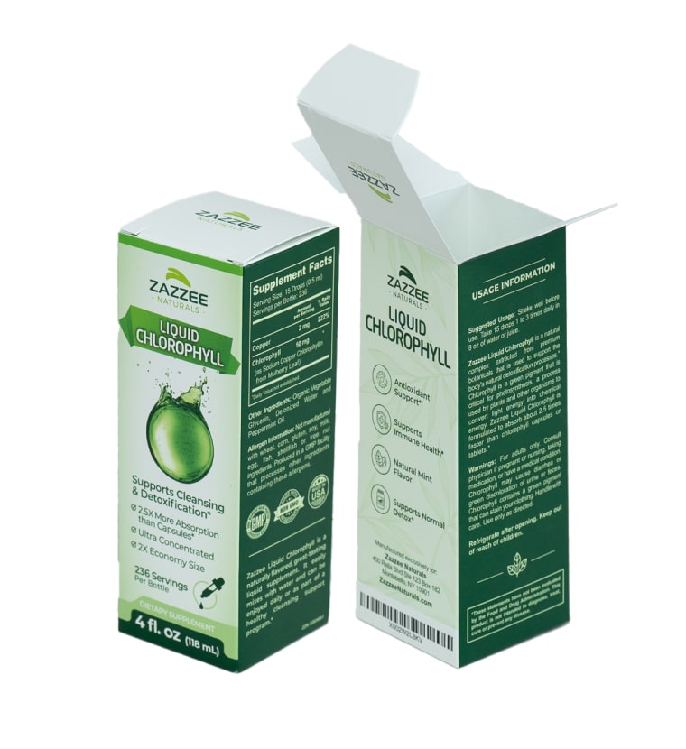 Custom Nutritional & Dietary Supplement Paper Packaging